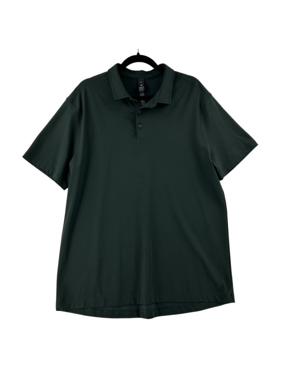 Lululemon ShowZero Slim-Fit Polo Shirt Men's XXL Rainforest Green Stretch Golf